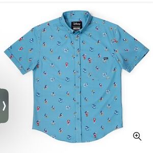 Men’s RSVLTS Disney “Lil Mickeys” Short Sleeve Button-Up Shirt